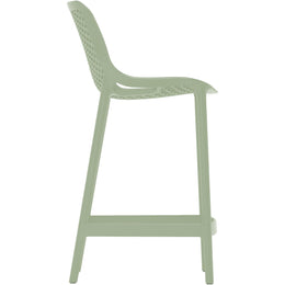 Meridian Mykonos Mint Outdoor Patio Stool