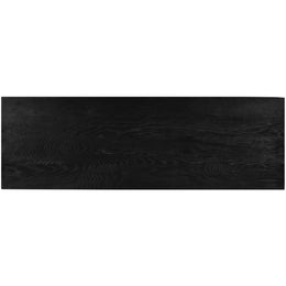 Meridian June Black Oak Console Table