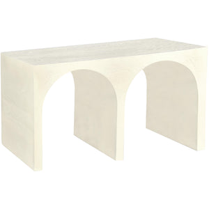 Meridian June Cream Oak Console Table