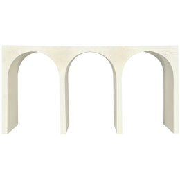 Meridian June Cream Oak Console Table
