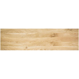 Meridian June White Oak Console Table