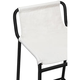 Meridian Dax Cream Vegan Leather Counter Stool