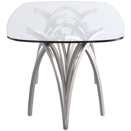 Meridian Madelyn Silver Dining Table