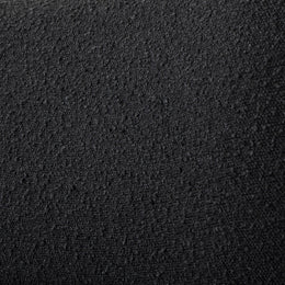 Meridian Calais Black Boucle Fabric Accent Chair
