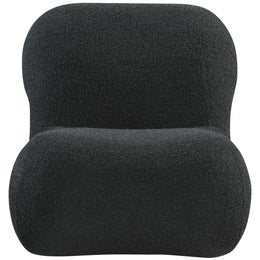 Meridian Quadra Black Fabric Accent Chair