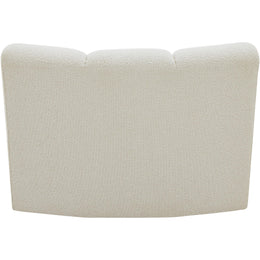 Meridian Infinity Cream Boucle Fabric Modular Chair