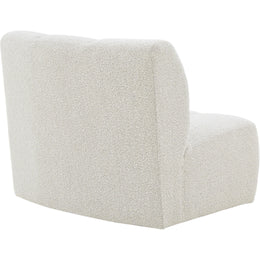 Meridian Infinity Cream Boucle Fabric Modular Chair
