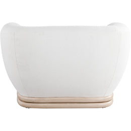 Meridian Kipton Cream Boucle Fabric Chair