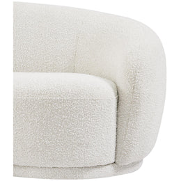 Meridian Hyde Cream Boucle Fabric Chair