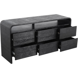 Meridian Cresthill Black Dresser