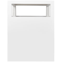 Meridian Cambria White Night Stand
