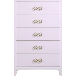 Meridian Bowtie Pink / Gold Chest