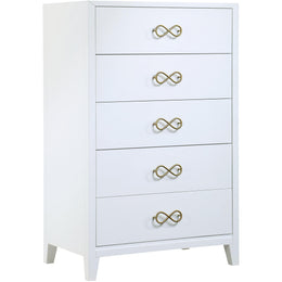 Meridian Bowtie White / Gold Chest