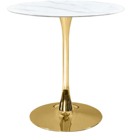 Meridian Holly Gold Counter Height Table (3 Boxes)