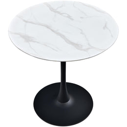 Meridian Holly Matte Black Counter Height Table (3 Boxes)
