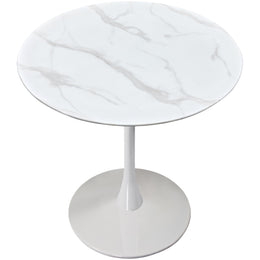 Meridian Holly White Counter Height Table (3 Boxes)