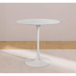 Meridian Holly White Counter Height Table (3 Boxes)