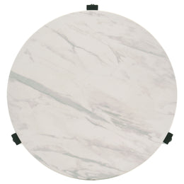 Tandi  Faux Marble Coffee and End Table Set White