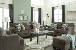 Dorsten Sofa Chaise, Chair, and Ottoman