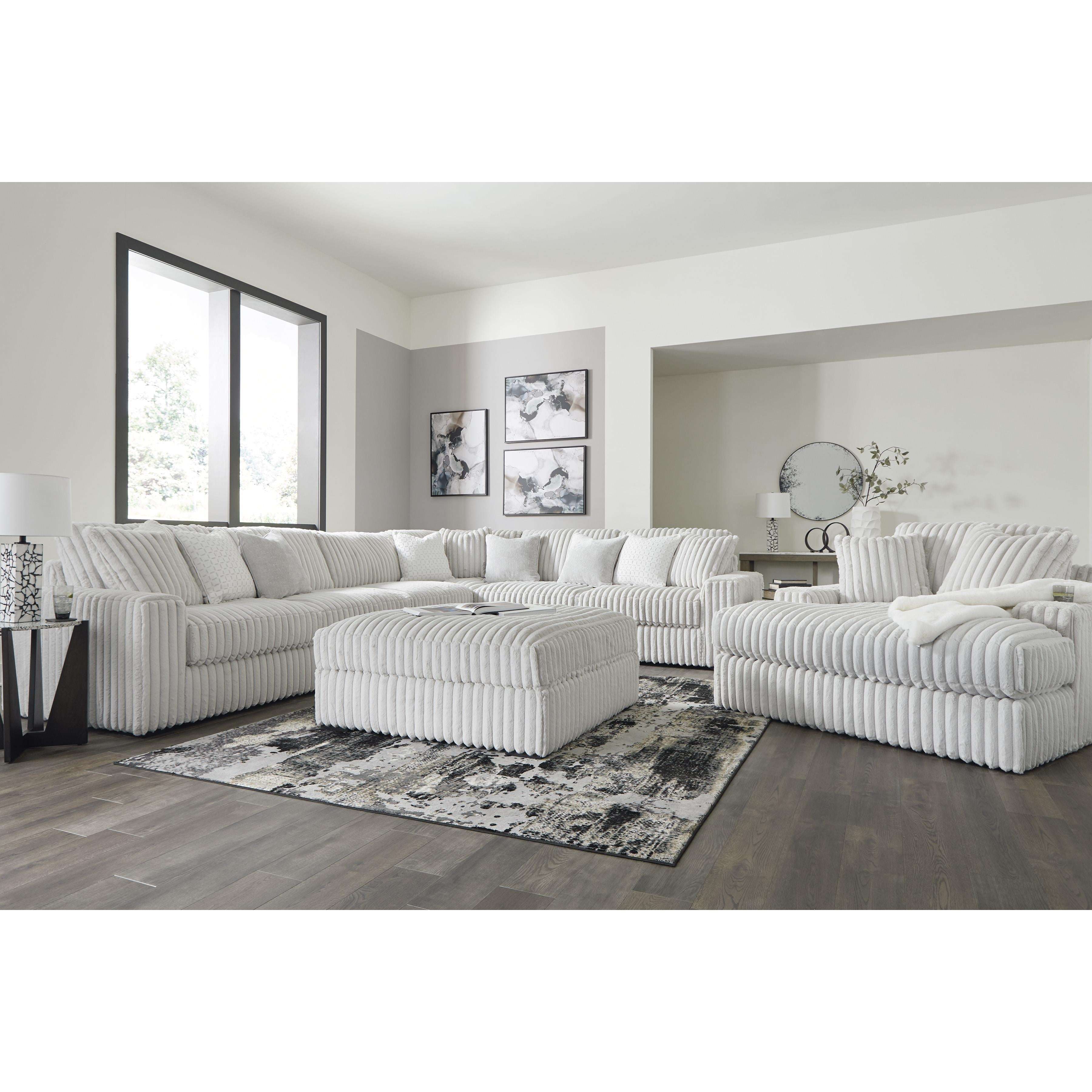 Swipe Furniture Exclusive Design Stupendous Fabric Ottoman 2590308