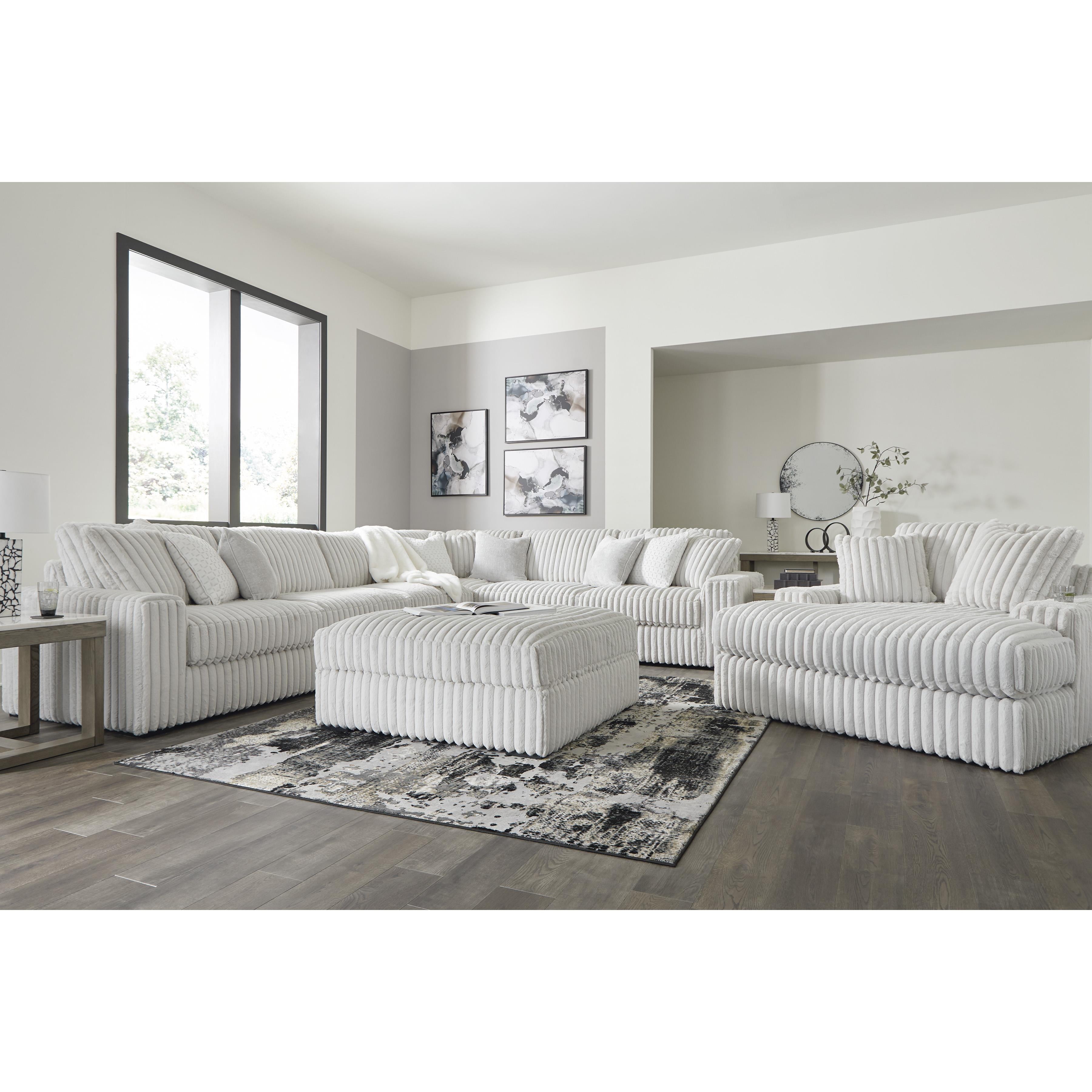 Swipe Furniture Exclusive Design Stupendous Fabric Ottoman 2590308