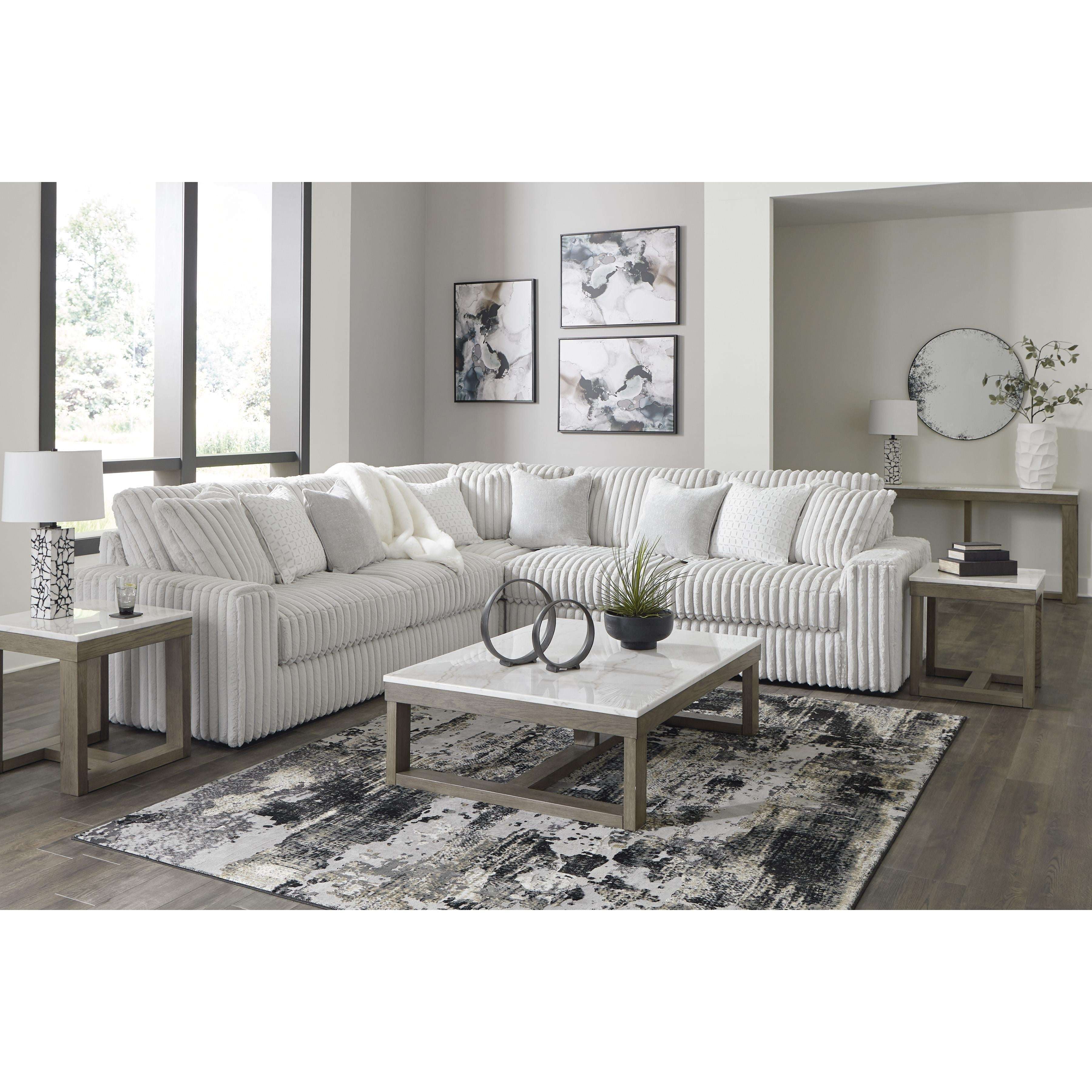 Swipe Furniture Exclusive Design Stupendous Fabric 3 pc Sectional 2590366/2590377/2590367