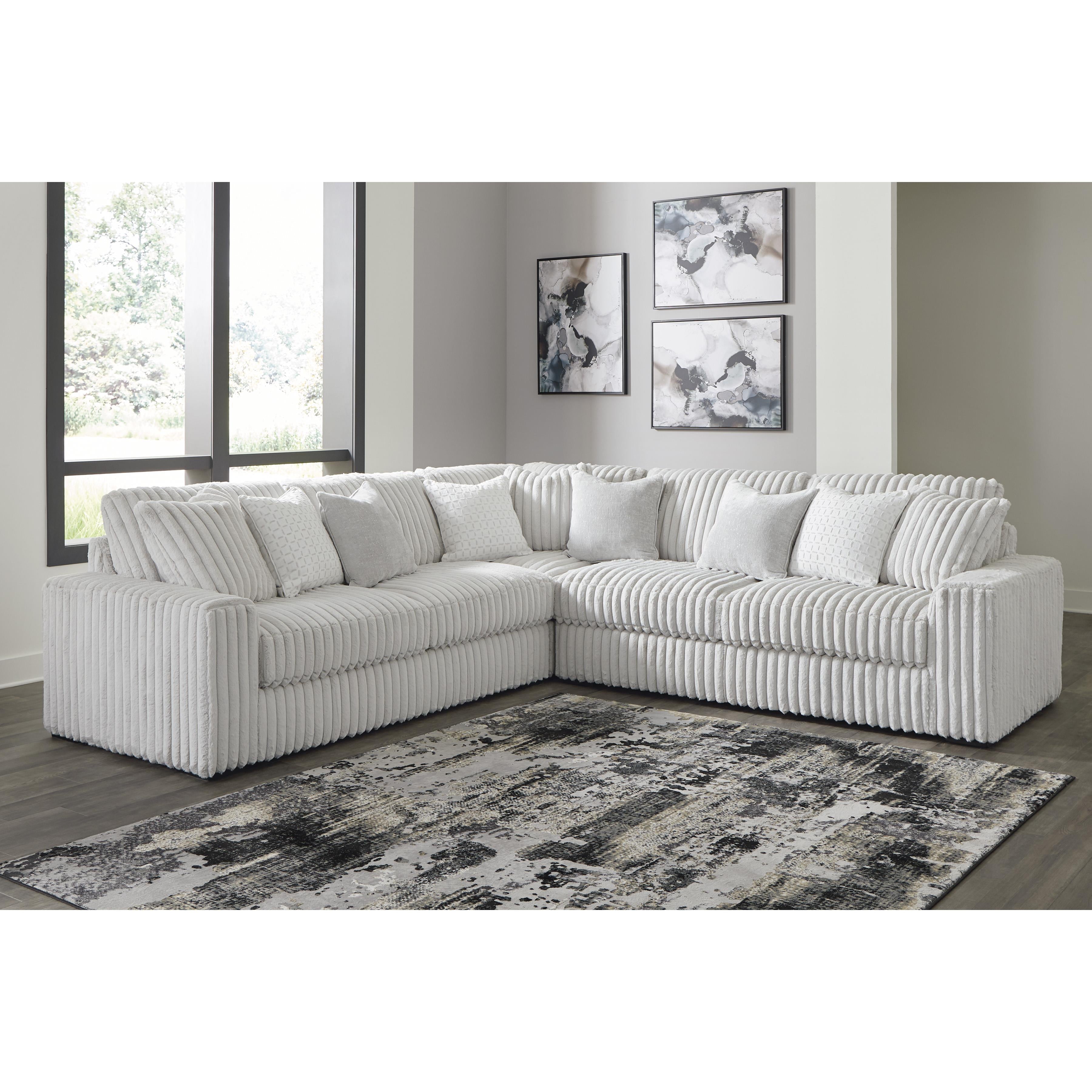 Swipe Furniture Exclusive Design Stupendous Fabric 3 pc Sectional 2590366/2590377/2590367