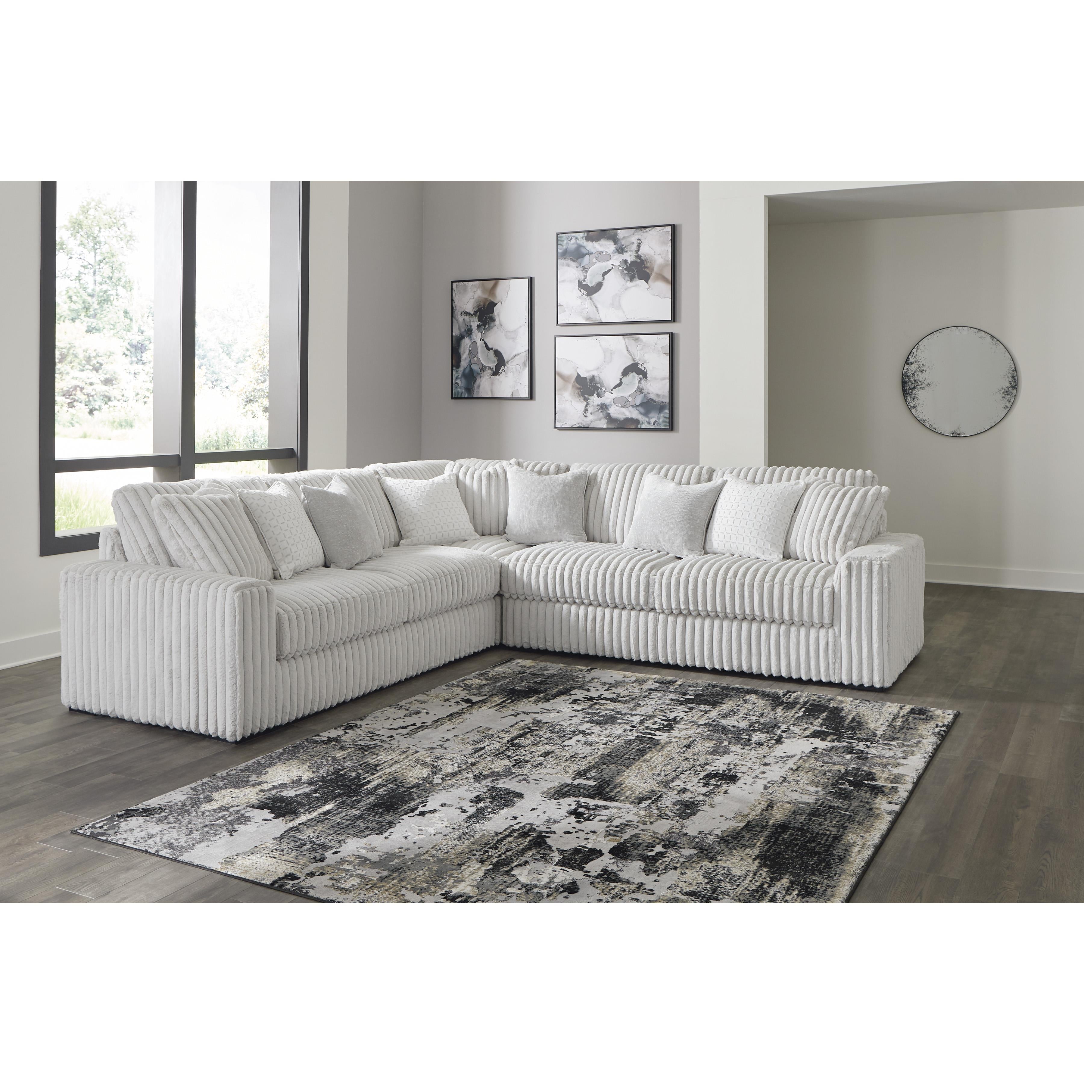 Swipe Furniture Exclusive Design Stupendous Fabric 3 pc Sectional 2590366/2590377/2590367
