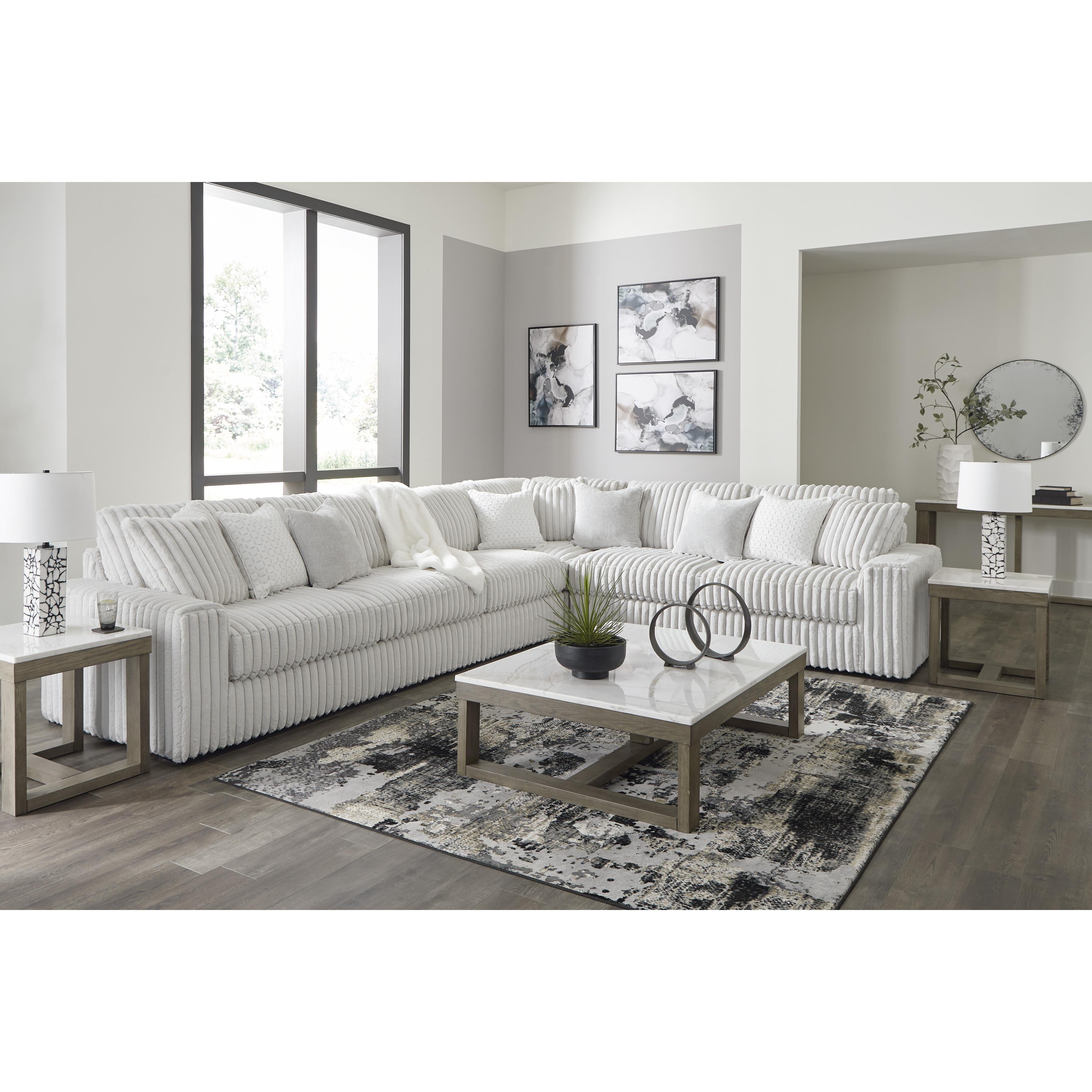 Swipe Furniture Exclusive Design Stupendous Fabric 4 pc Sectional 2590366/2590346/2590377/2590367