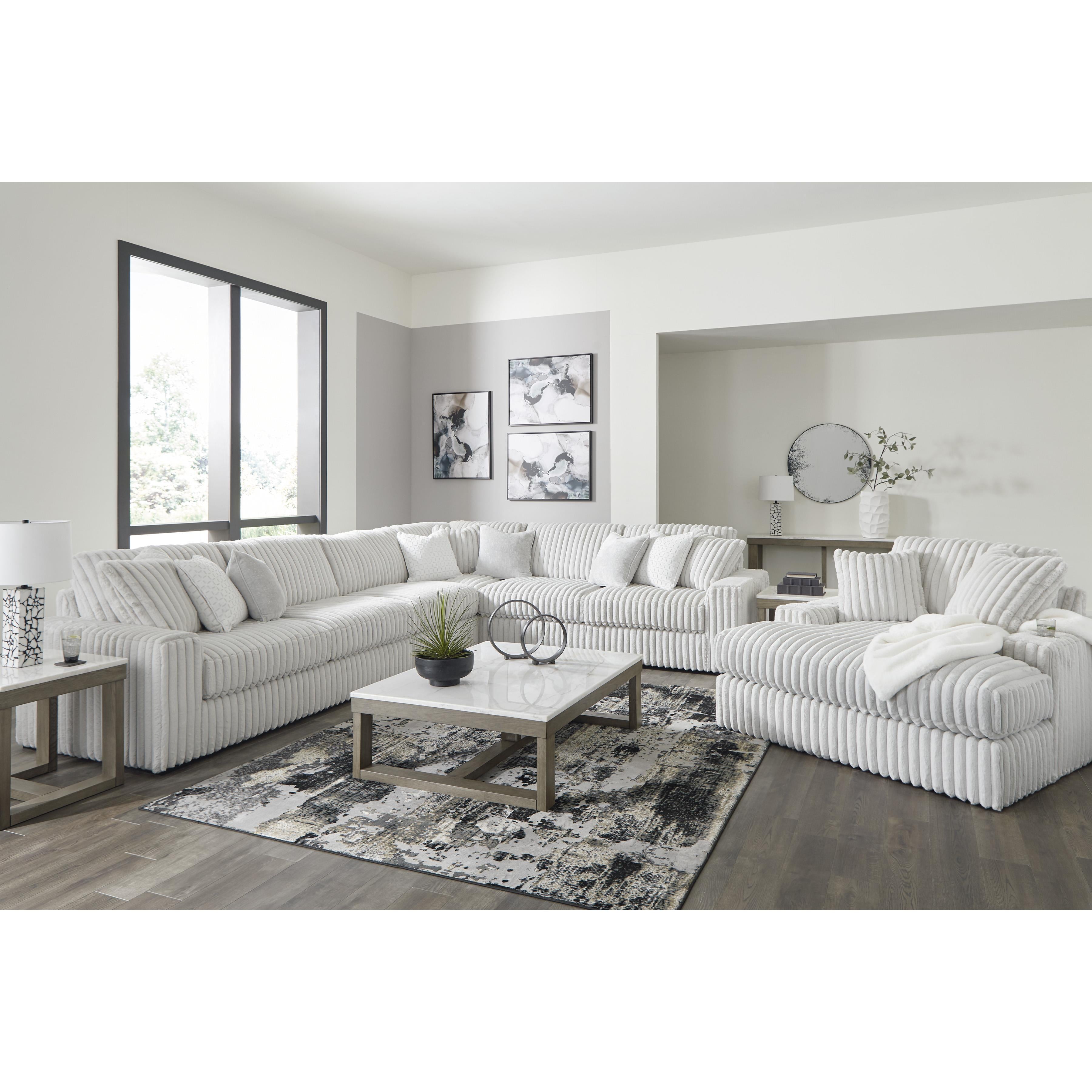 Swipe Furniture Exclusive Design Stupendous Fabric 4 pc Sectional 2590366/2590346/2590377/2590367