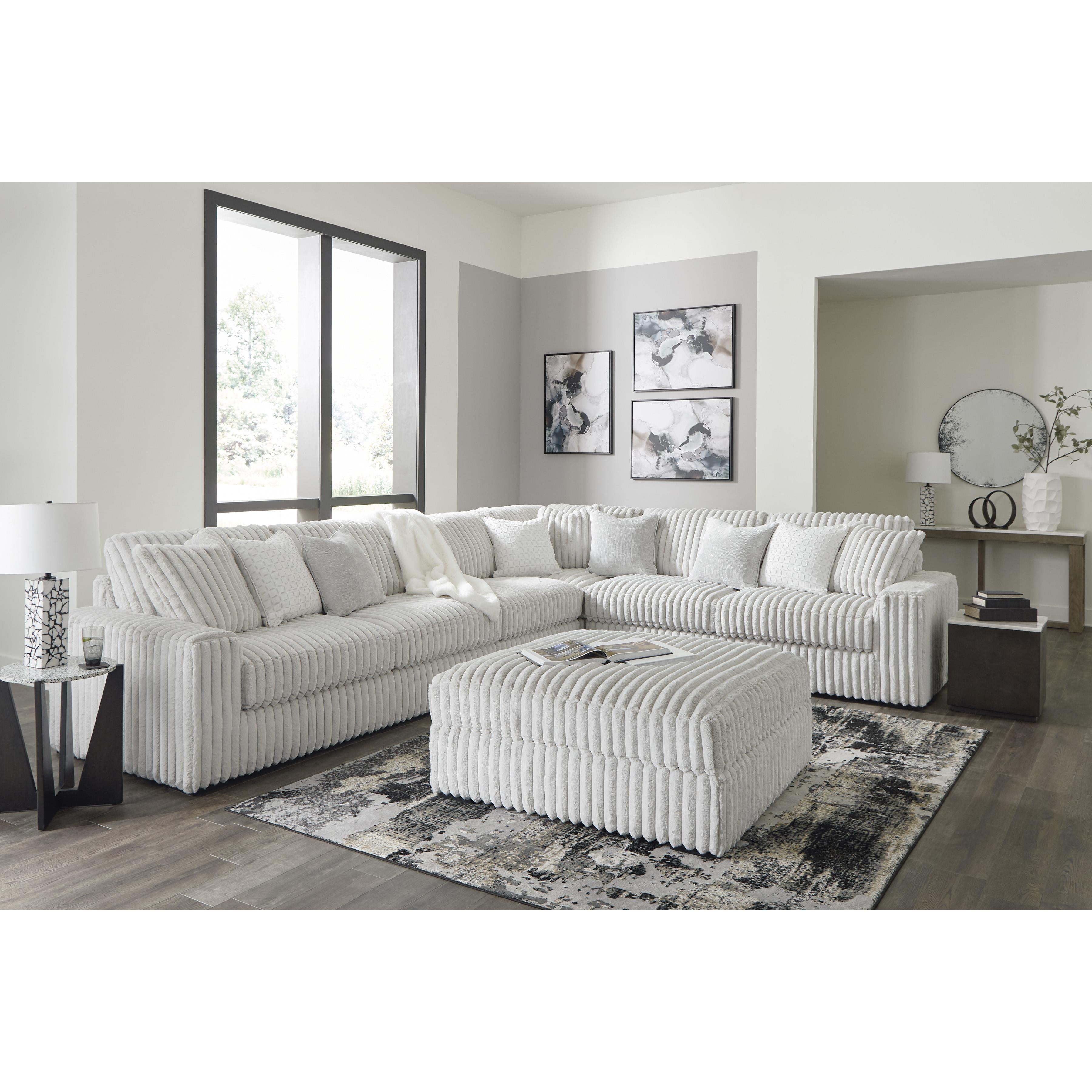 Swipe Furniture Exclusive Design Stupendous Fabric 4 pc Sectional 2590366/2590346/2590377/2590367
