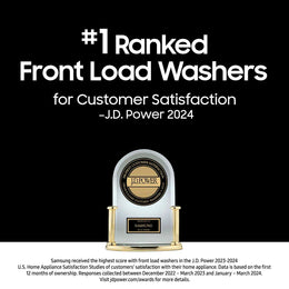 Package - Samsung - 5.0 Cu. Ft. High-Efficiency Stackable Smart Front Load Washer with Steam and Super Speed Wash and 7.5 Cu. Ft. Stackable Smart Electric Dryer with Steam and Sensor Dry - Brushed Black