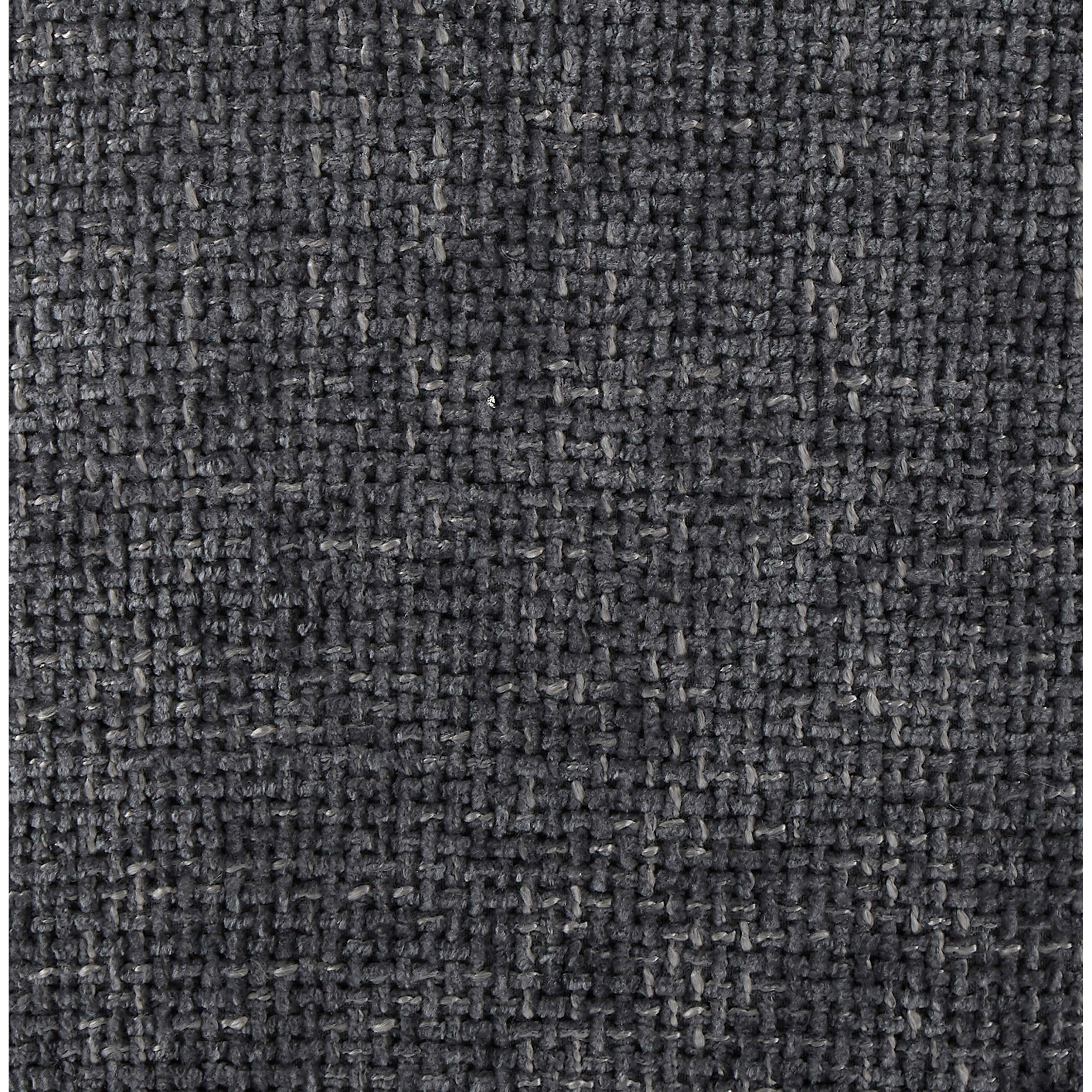 Meridian Quinn Grey Chenille Fabric Corner Chair