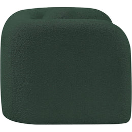 Meridian Emory Green Boucle Fabric Chair