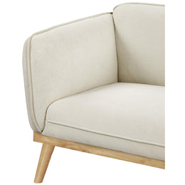 Meridian Nolita Cream Boucle Fabric Chair