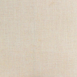 Meridian Akeela Beige Linen Textured Fabric Bench