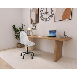 Meridian Clarion Matte Black Office Chair