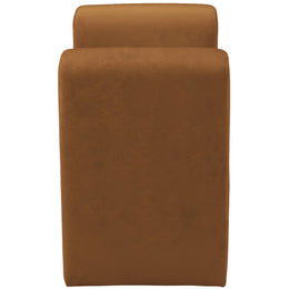 Meridian Sloan Saddle Velvet Bench