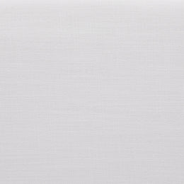 Meridian Comfy White Linen Textured Fabric Modular Corner Chair