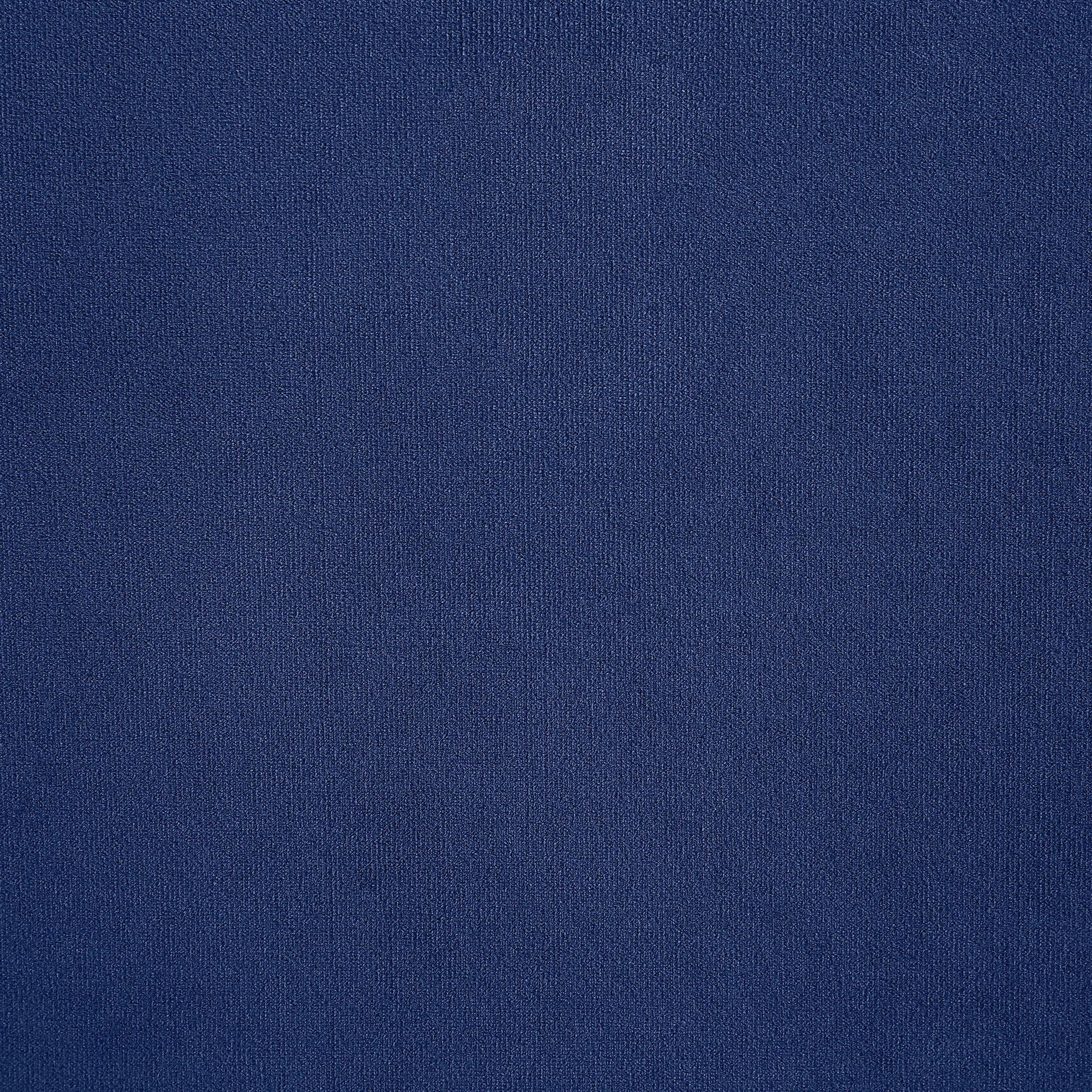 Meridian Comfy Navy Velvet Modular Armless Chair