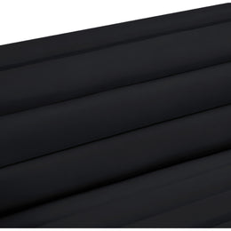 Meridian Cascade Black Velvet Fabric Chair