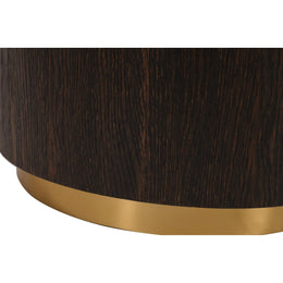 Meridian Nile Brown Oak End Table