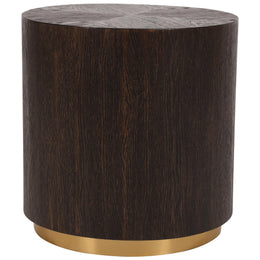 Meridian Nile Brown Oak End Table