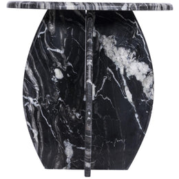 Meridian Formentera Black End Table