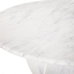 Meridian Formentera White Dining Table