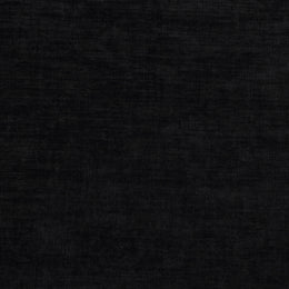 Meridian Edison Black Chenille Fabric Bench
