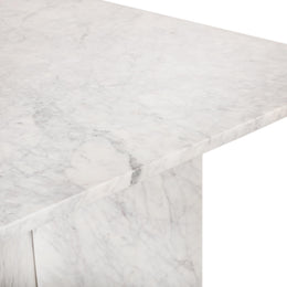 Meridian Verona White Dining Table (3 Boxes)