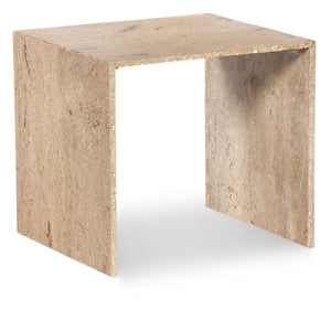 Meridian Canova Beige End Table