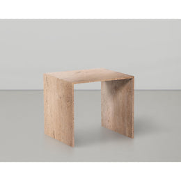 Meridian Canova Beige End Table