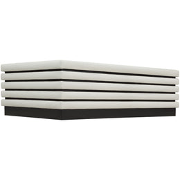 Meridian Rory Cream Vegan Leather Coffee Table